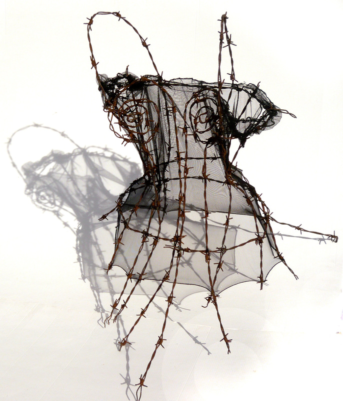 Corset sculptures - Fiona Paterson Sculpter